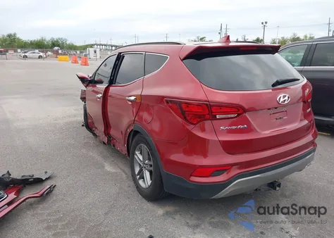 2017 Hyundai Santa Fe Sport 2.4L из США, поврежденный, VIN 5XYZU3LB5HG399570